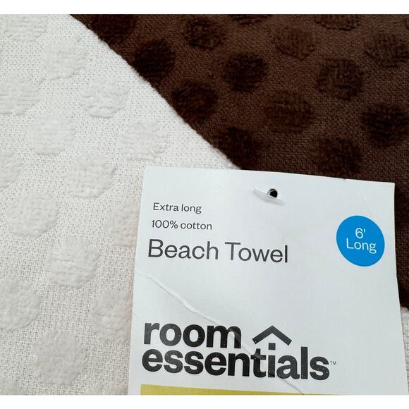 Room Essentials Ice Cream Beach Towel 36x72 100% Cotton Summer Pool Towel NEW - Picture 9 of 10